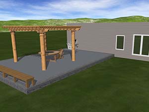 Deck and Pergola